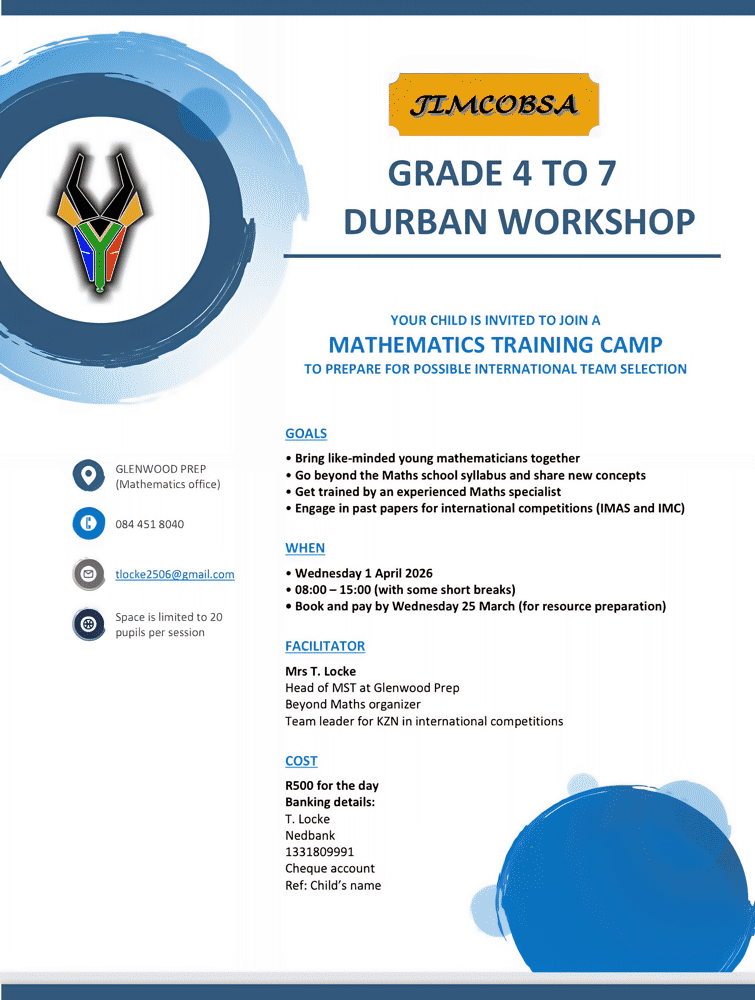 Durban Training Workshop Preview